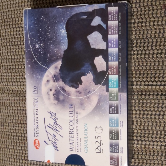 Nevskaya Palitra Other - White Nights Watercolor Granulation Set